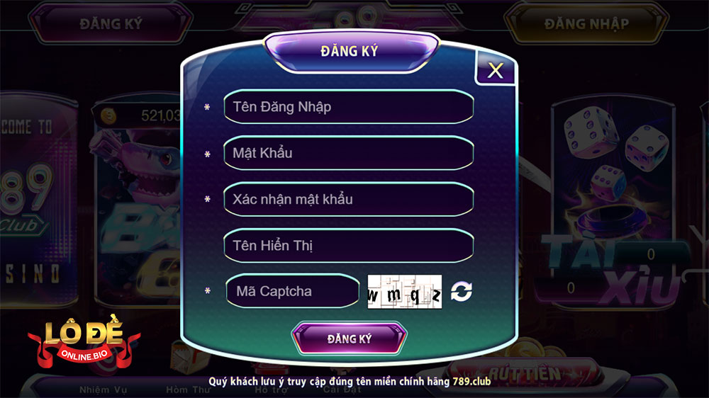Tất cả những gì anh em cần làm là đăng ký tài khoản chỉ với 4 bước siêu đơn giản