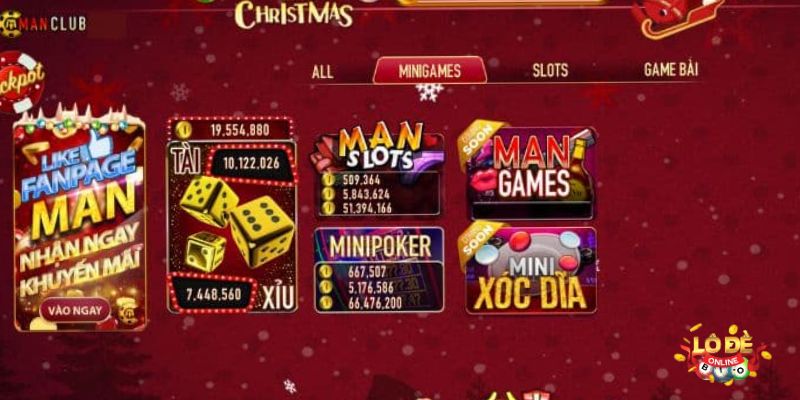 Giới thiệu tổng quan về cổng game Manclub