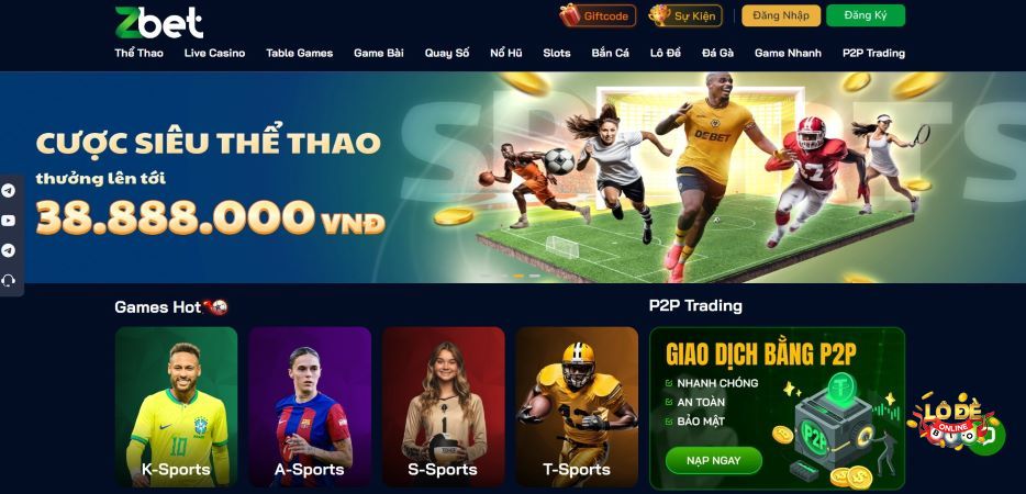 Giới thiệu về cổng game Zbet